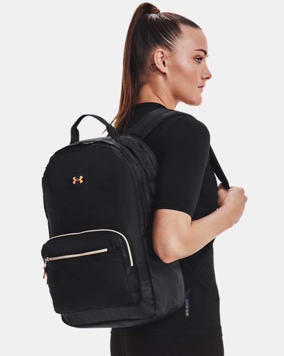 Women's UA Favorite Backpack, Black, pdpMainDesktop image number 5